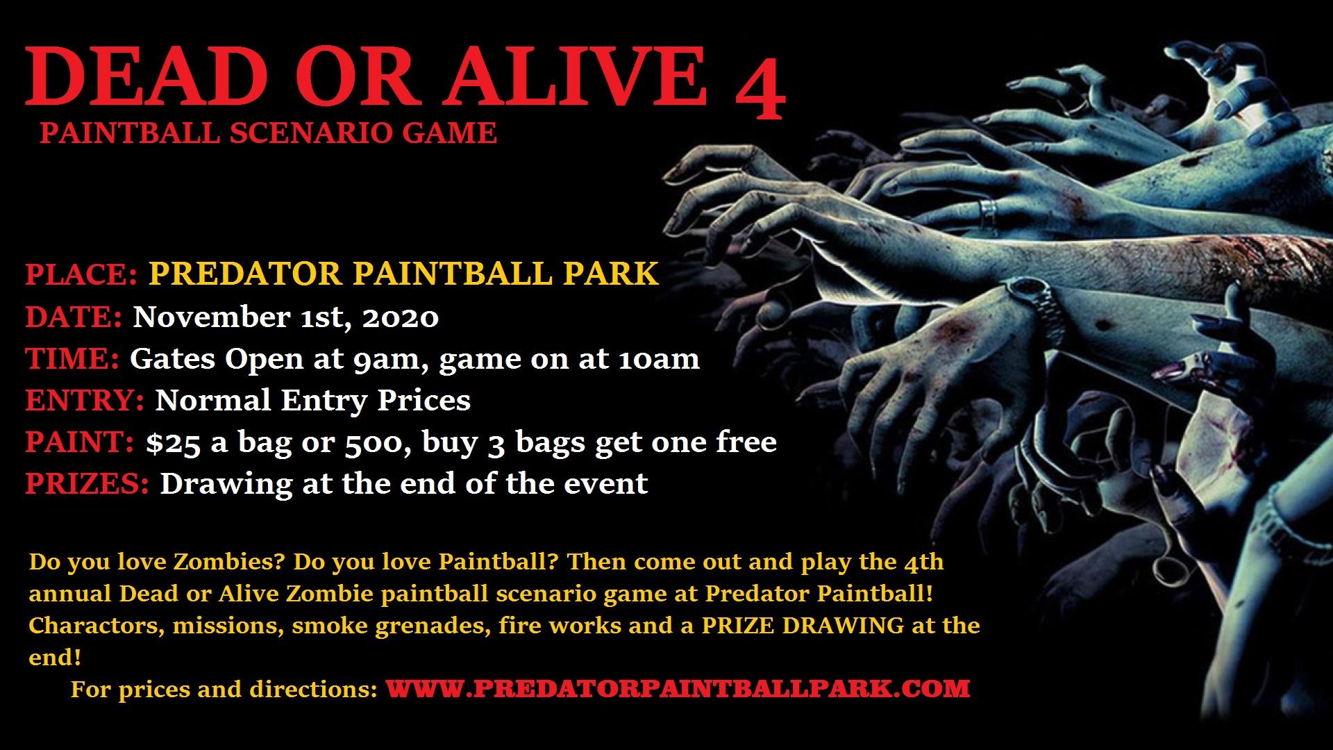 Dead or Alive 4 Paintball Scenario Predator Paintball